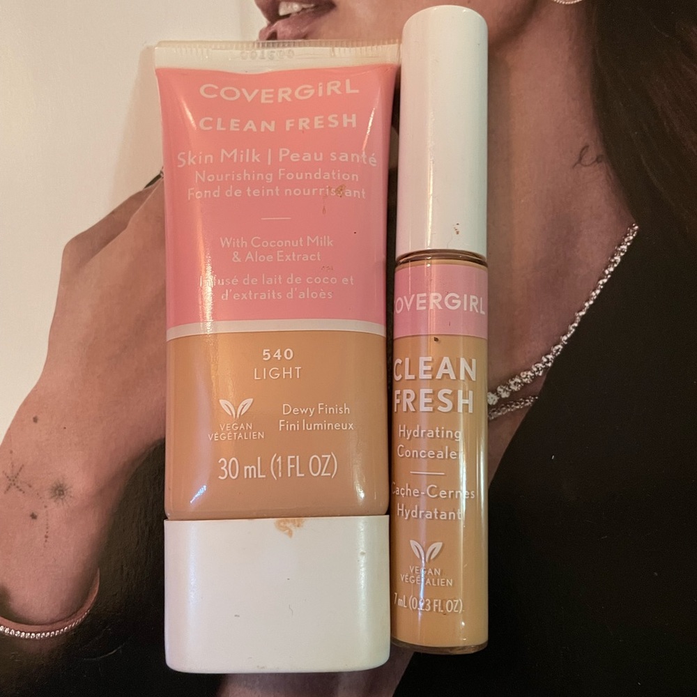 CoverGirl Clean Fresh Foundation and Concealer